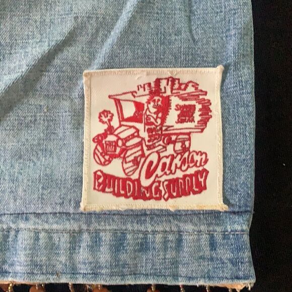 BOHO Vintage Retro DIY JNCO Jeans purse Recycled Repurposed - Picture 9 of 13
